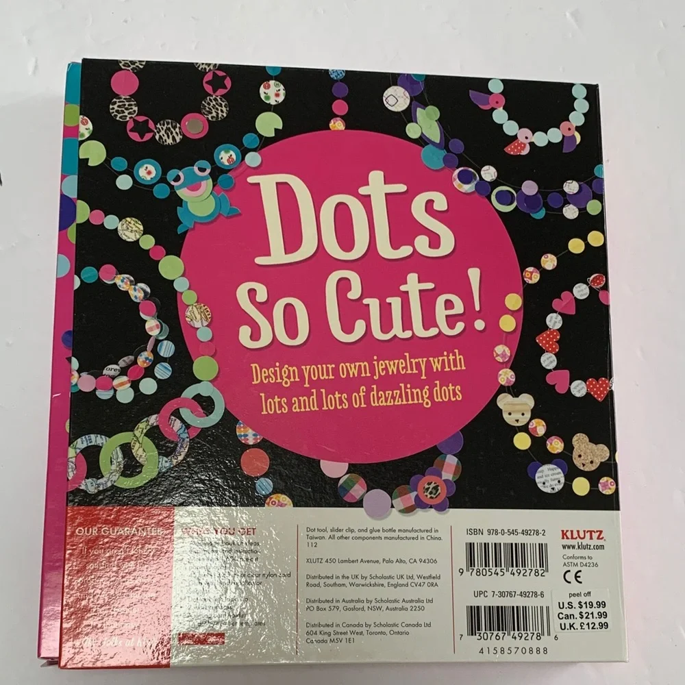 Amazing Klutz Dot Jewelry Kit. Brand new. Great gift for Girls.